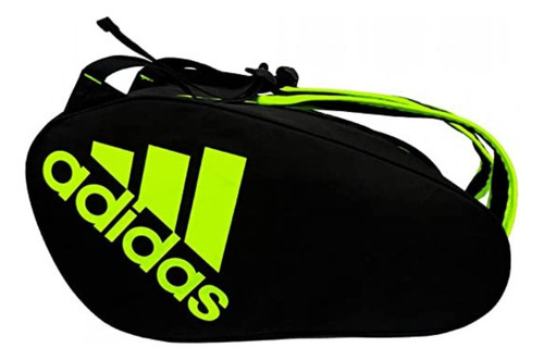 Bolso Bag adidas® Control Padel Para 4 Paletas Color Black Lime 3.2