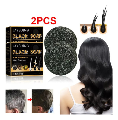 2 Piezas De Jabón Y Champú Para El Cuidado Del Cabello