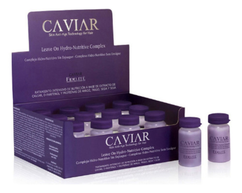 Fidelite Ampollas Caviar Complejo Hidro-nutritivo 12unidades
