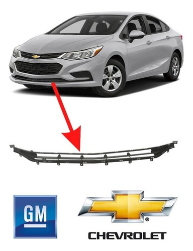 Parrilla Grilla Paragolpe Inferior Chevrolet Cruze 2017/