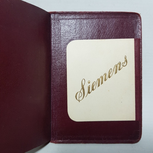Imagen 10 de 10 de Antigua Libreta Publicit + Almanaque 1932 Siemens Mag 59537