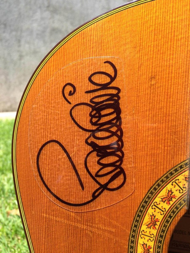 Guitarra Japonesa Westminster Firmada Por Paco De Lucia