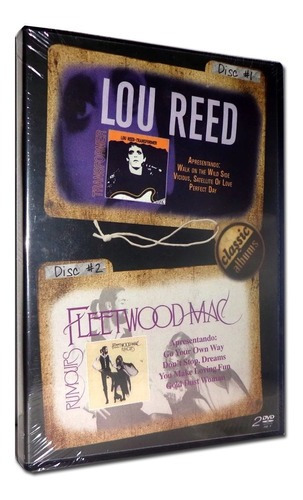 Dvd Classic Albums: Lou Reed, Fleetwood Mac (2dvd's/lacrado)