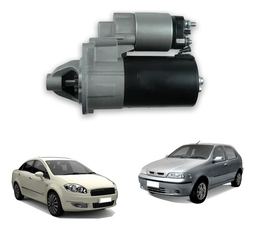 Motor Arranque 12v 11d Fiat Linea 1.8 1.9 16v 2008-2009-2010