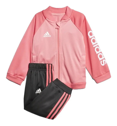 Pants Completo Deportivo adidas Niñas Rosa I E Shiny Cf7392 | Envío gratis