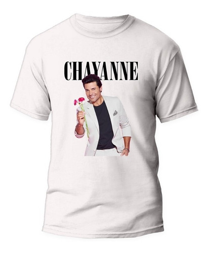 Polera Chayanne - Hombre - 100% Algodón - Dtf - Laut 