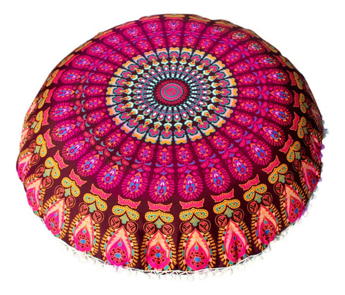 Almofadas Grandes De Chão De Mandala Em T, Redondas, Meditaç
