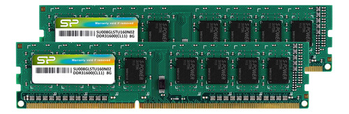 Silicon Power Ddr3 16gb (2 X 8gb) 1600mhz (pc3 12800) 240