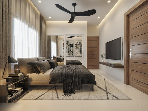 Apartamento De 2 Y 3 Habitaciones En Venta En Punta Cana, Con Piscina Y Ascensor