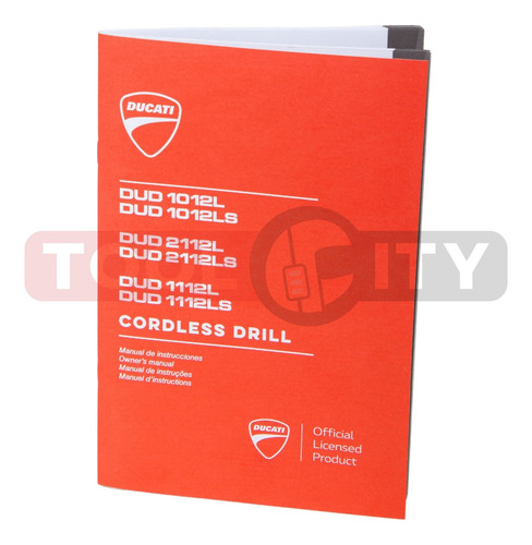 Taladro Ducati A Bateria 12v 1,5ah Mandril 10mm Sin Carbones