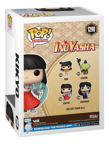 Funko Pop Inuyasha - Kikyo Glow In The Dark Edición Especial