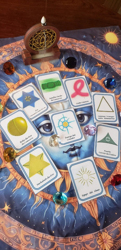 Lectura De Tarot A Distancia+cristal Lemuria+oráculo Gemas