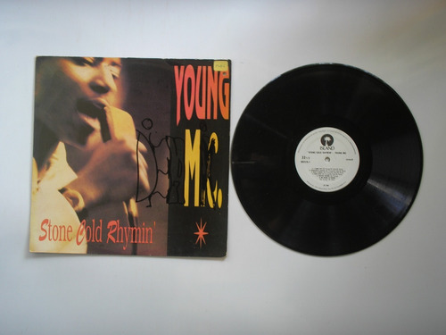 Lp Vinilo Young Mc Stone Cold Rhymin Edicion Colombia 1990