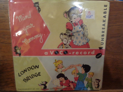 Mind Your Mommy London Bridge Disco Simple Vinilo Color  C 