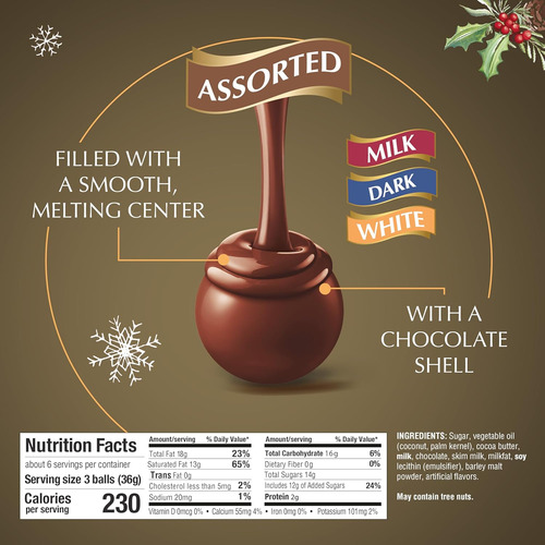 Lindt Lindor - Caja De Regalo Surtida De Trufas De Caramelo