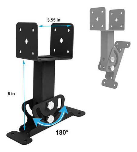 Soporte Elevador De Techo Para Pérgola, Soporte De