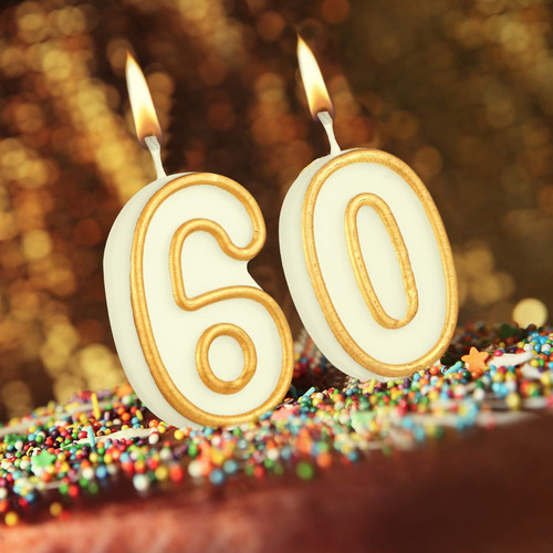 10 Velas Con Números De Pastel De Cumpleaños, Números Del 0