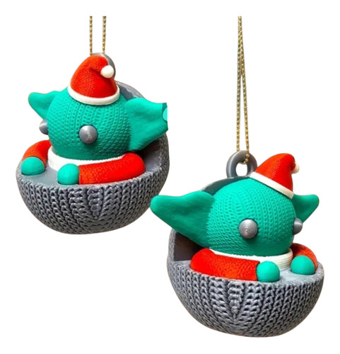 Esferas De Navidad Grogu Baby Yoda Star Wars