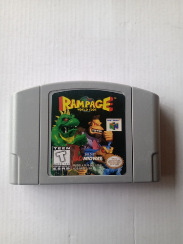 Rampage World Tour Para Nintendo 64 Songfinn