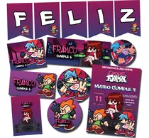 Comprar Kit Imprimible Personalizado Friday Night Funkin Candy Deco