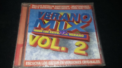 Verano Mix Vol 2 Cd Electronica