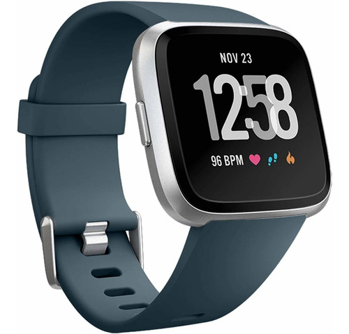 Malla Small Para Fitbit Versa / Versa 2 Azul Pizarra -7dl4cj