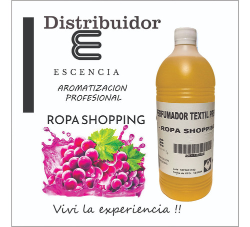 Perfumador Textil  Ropa Shopping Distribuidor Escencia