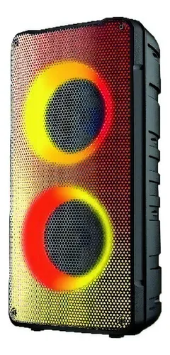 comprar Parlante Bluetooth Inalambrico Portatil Luces Tws Winco W252 Color Negro