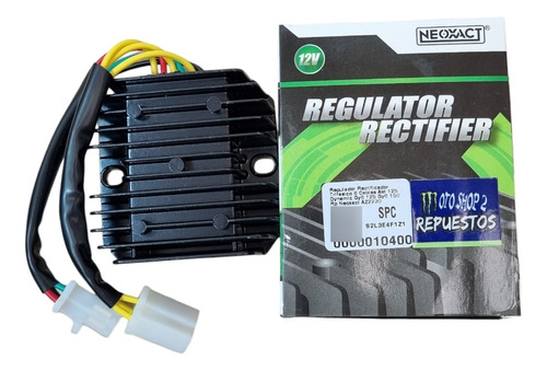 Regulador Rectificador Trifasico 6 Cables Akt 125 Neoxact