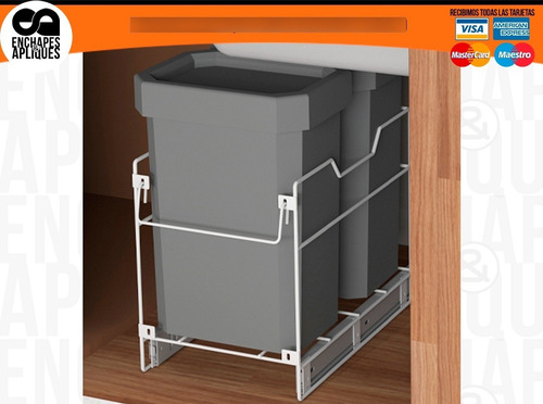 Imagen 3 de 5 de Caneca Basurera Cocina 10lt Peq