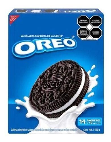 Galleta Oreo Nabisco de 1.596kg