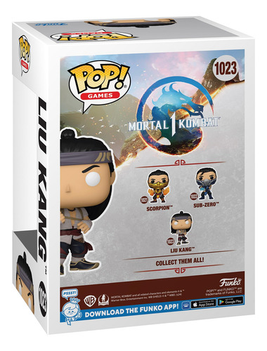 Funko Pop! Mortal Kombat 1 - Liu Kang #1023