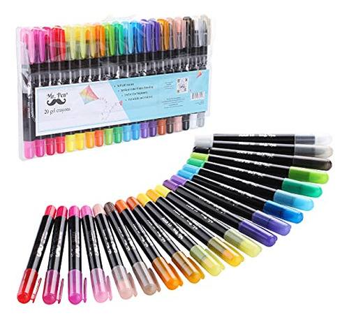 - Crayones De Gel Lavables, Colores Surtidos, Paquete D...