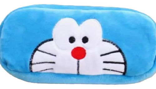 Hermoso Estuche Doraemon  Lapices Cosmetiquero De Felpa