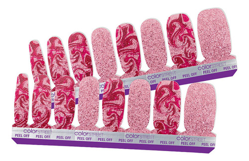 Tiras De Uñas Con Sensación De Mármol