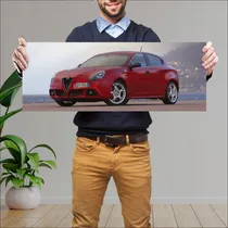 Comprar Cuadro 30x80cm Auto 2014 Alfa Romeo Giulietta Qu 323