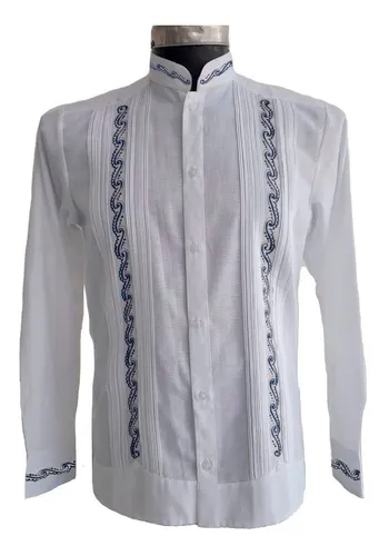 Guayabera Cuello Mao. Sam 02. M/l Mayakim