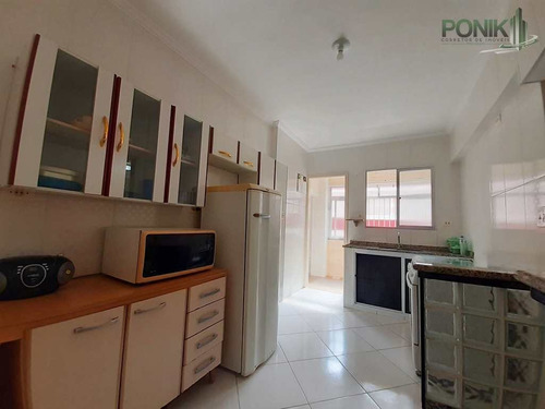 Imagem 8 de 14 de Apartamento Para Temporada-ocian- 2 Dor- De Frente Pra Praia
