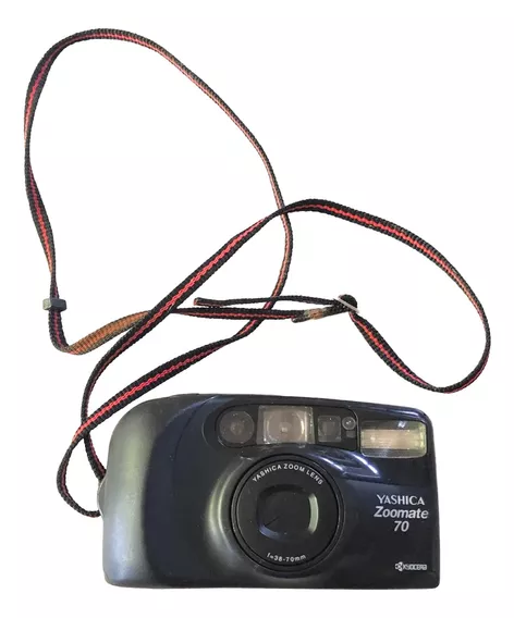 Máquina Câmera Foto Fotográfica Antiga Yashica Zoomate 70