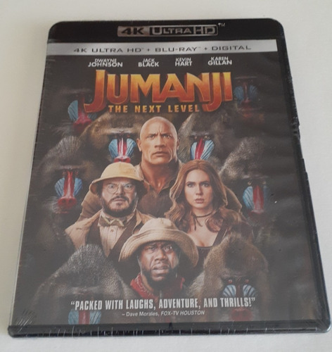 Jumanji The Next Level Blu-ray 4k Ultra Hd