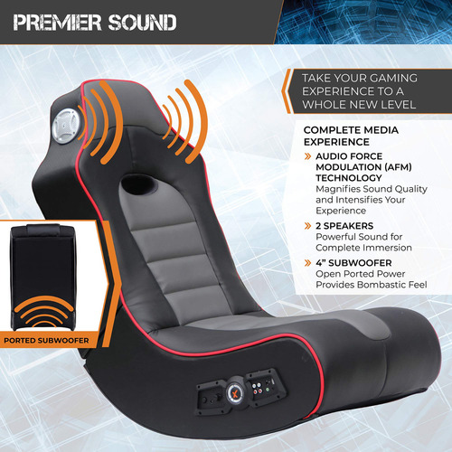 X Rocker, 5172601, Surge Wireless Bluetooth 2.1 Sound Video