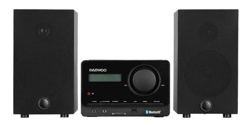 Mini Componente Bluetooth Cd Fm Usb Negro Dw-800 Daewoo