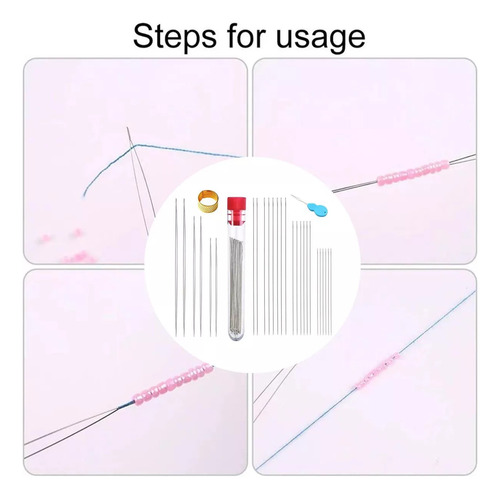 Kit Para Hacer Pulseras, Herramienta De Aguja Para Abalorios