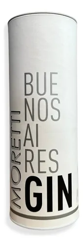 Solo Estuche Para Botella Moretti Buenos Aires Gin