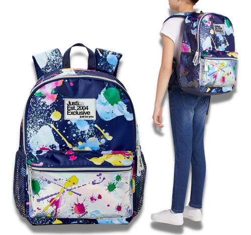 Morral Escolar Para Niñas Bolso De Viaje Justice