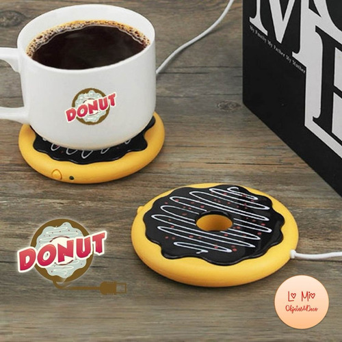 Calentador Usb Taza Donuts