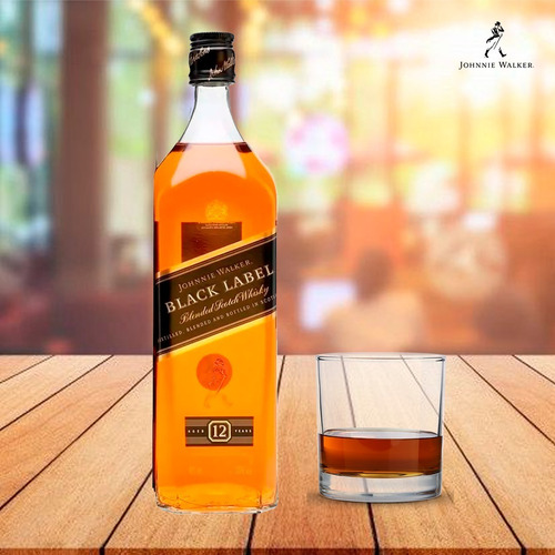 Johnnie Walker Black Label X Litro