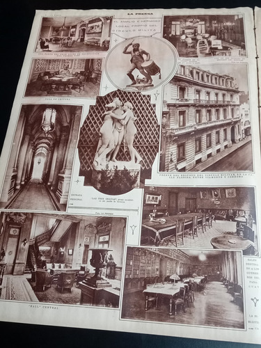 Suplemento La Prensa Año 1928 Neuquén Tucumán Torre Usina (Usado)