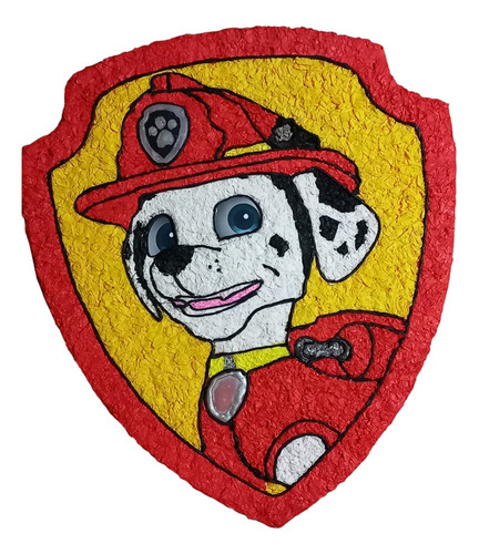 Piñata Paw Patrol Marshall Con Luces 41 Cm