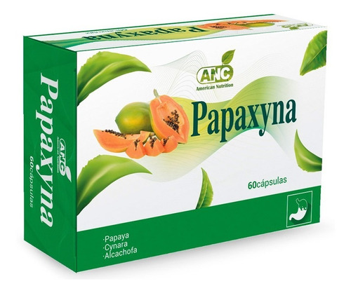 Papaxyna 60 Cápsulas Anc Sabor Sin sabor